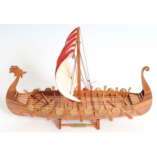 Drakkar Viking Long Boat Fully-Asse